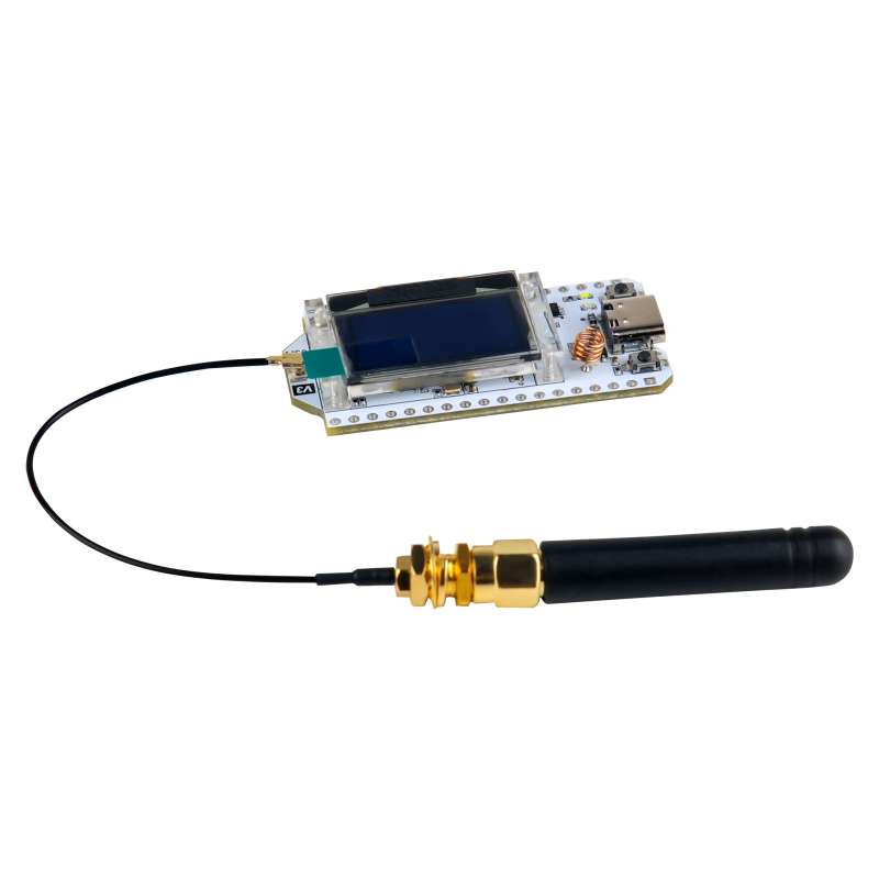Module LoRa HTIT-WB32LA V3 – 863-928 MHz avec antenne SMA via adaptateur IPEX